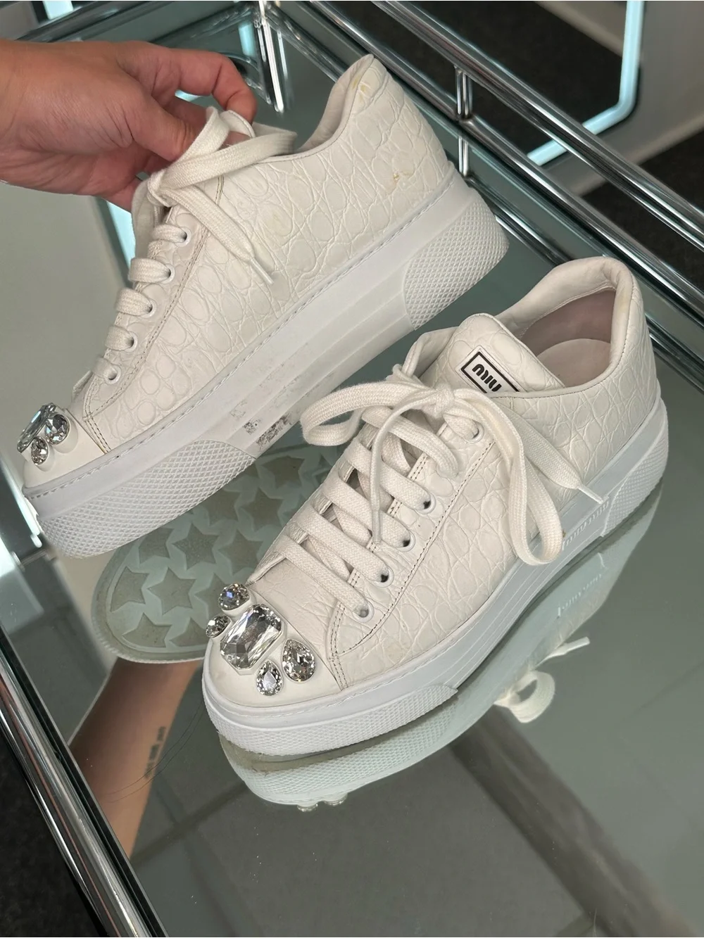 Miu Miu Platform Sneaker